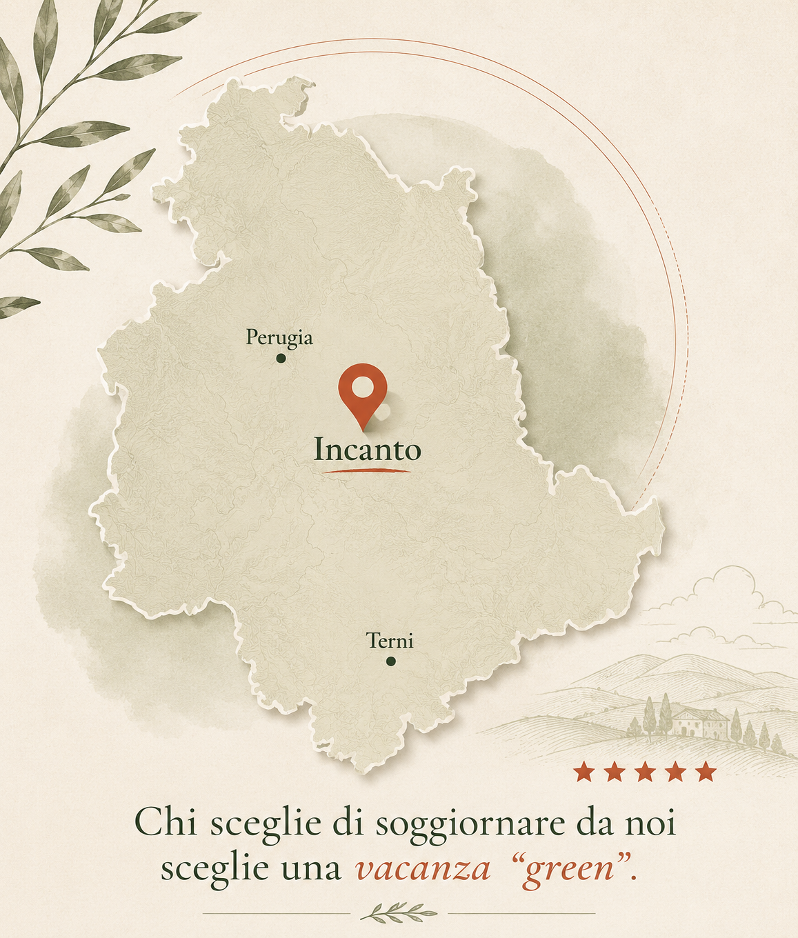 Mappa Umbria